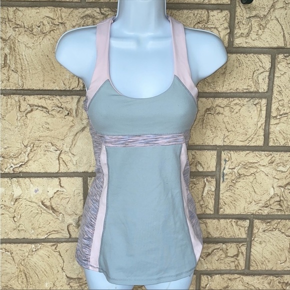 Kyodan Top Tank Gray & Pink Tennis Gym Workout Yoga Size XS - Picture 8 of 10